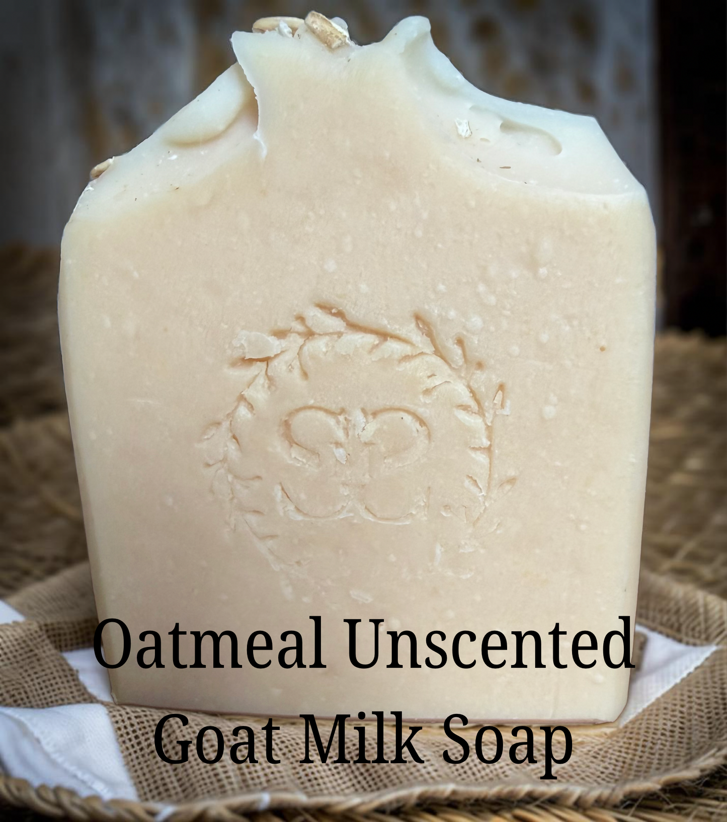Oatmeal Unscented Goat Milk Soap