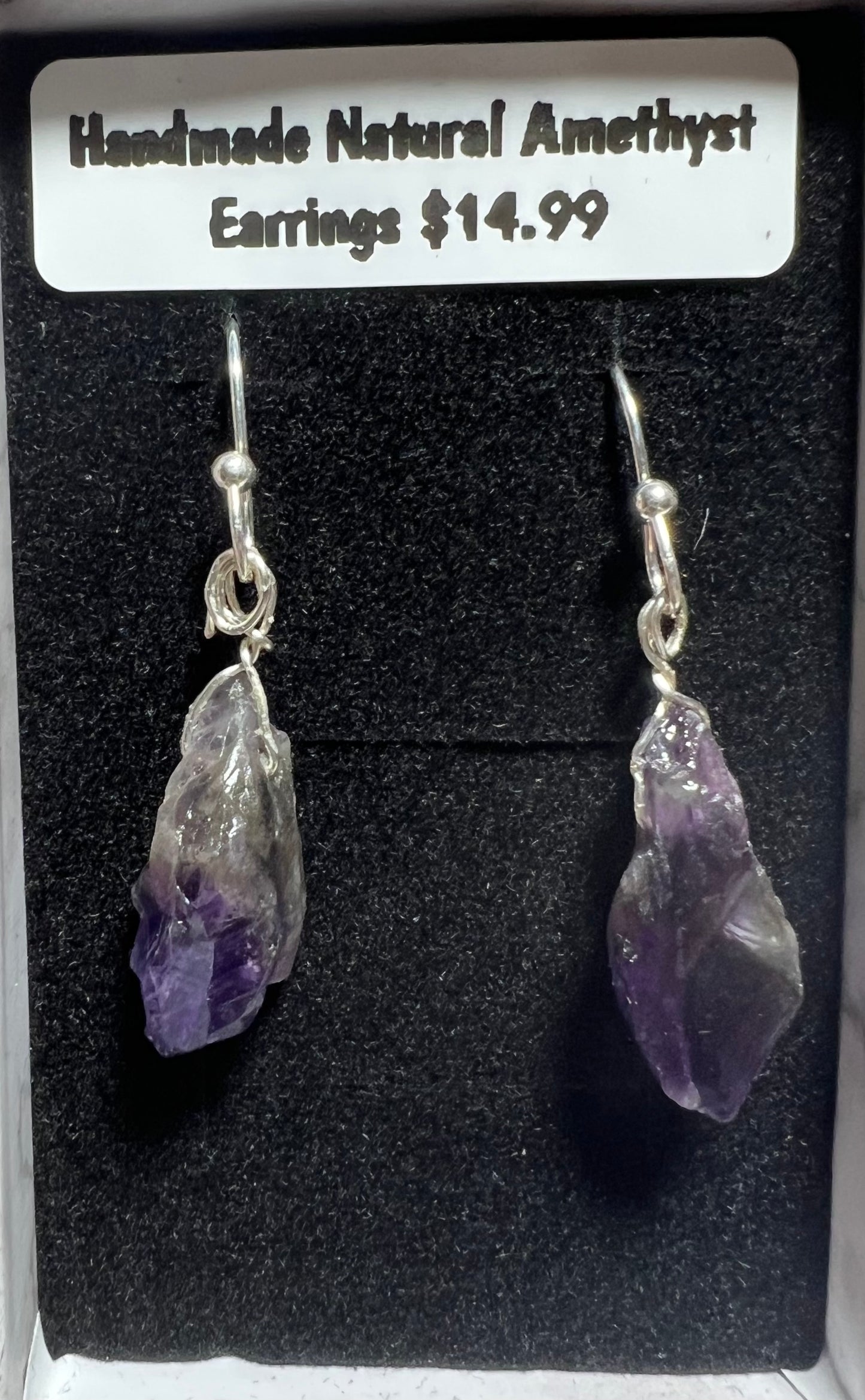 Handmade Natural Amethyst earrings (21)