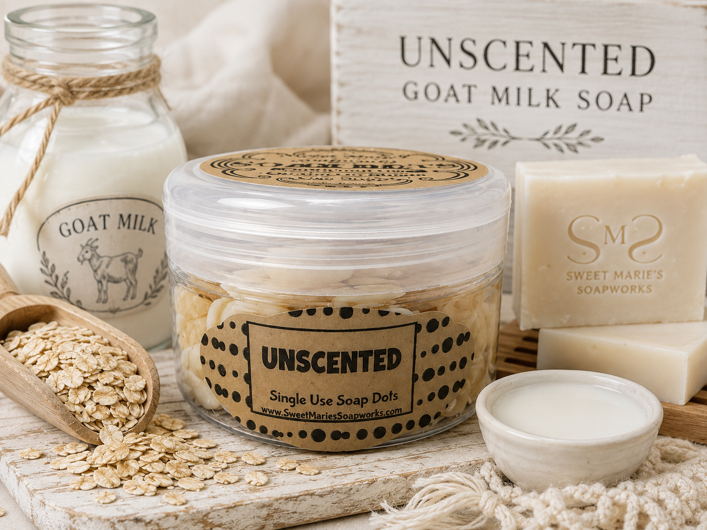 Unscented Soap Dots