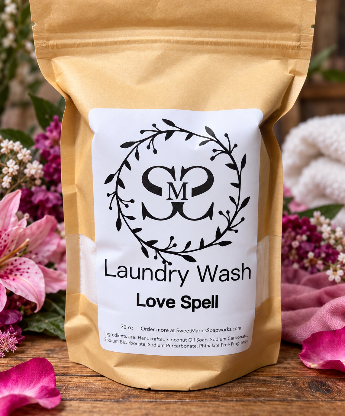 Love Spell Laundry Wash