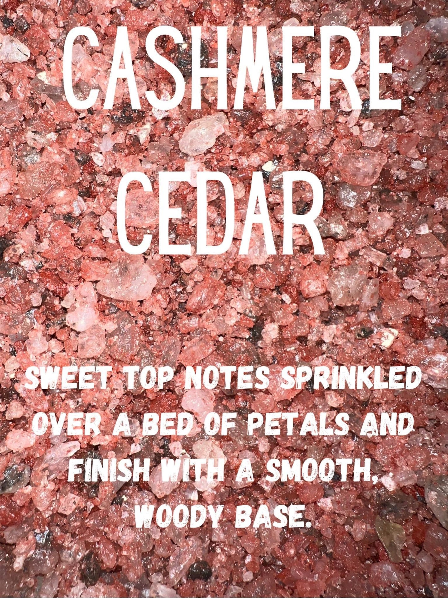 Cashmere Cedar Trial Size Salt Sizzlers