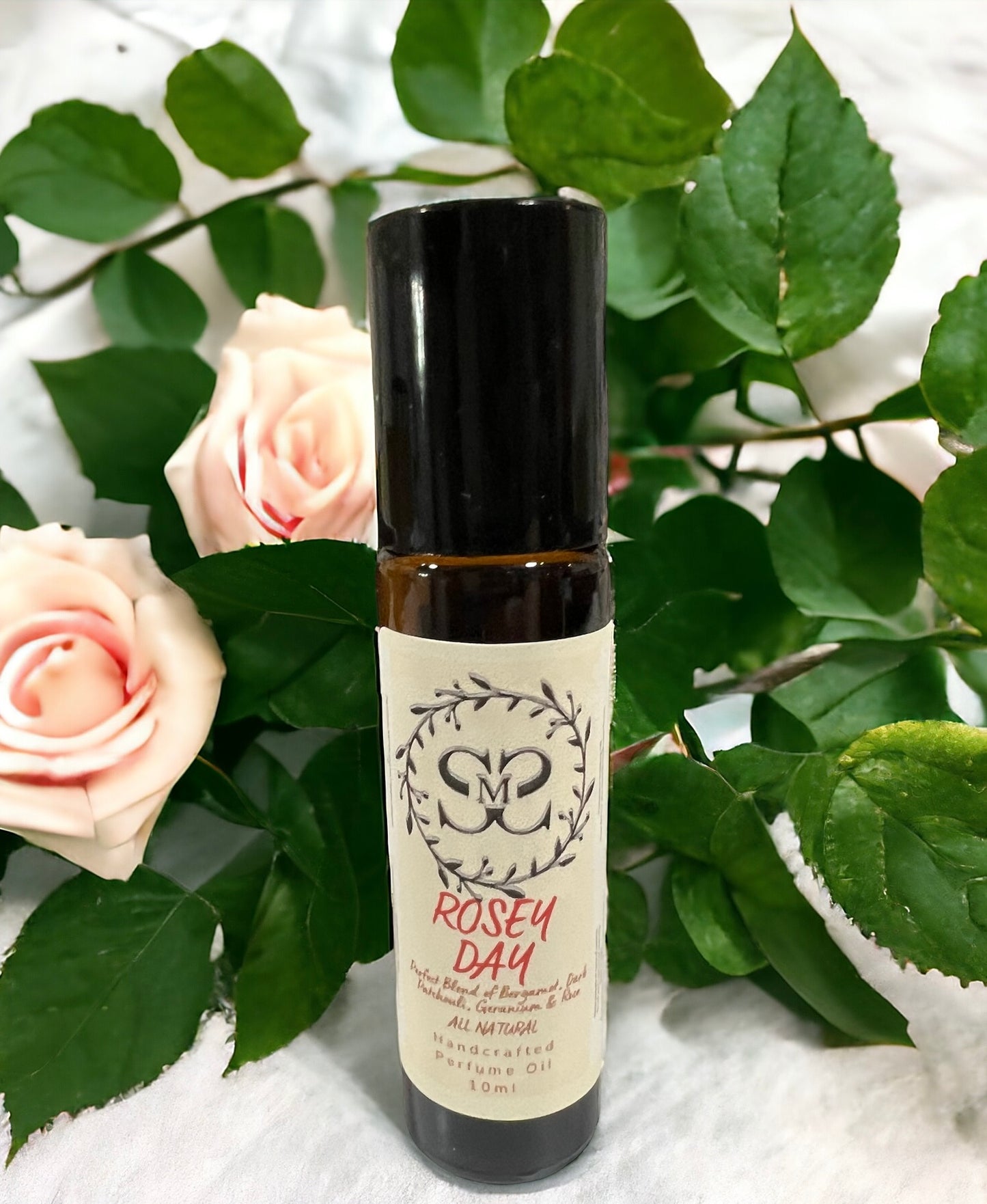 Rosey Day All Natural Roll On Perfume Oil