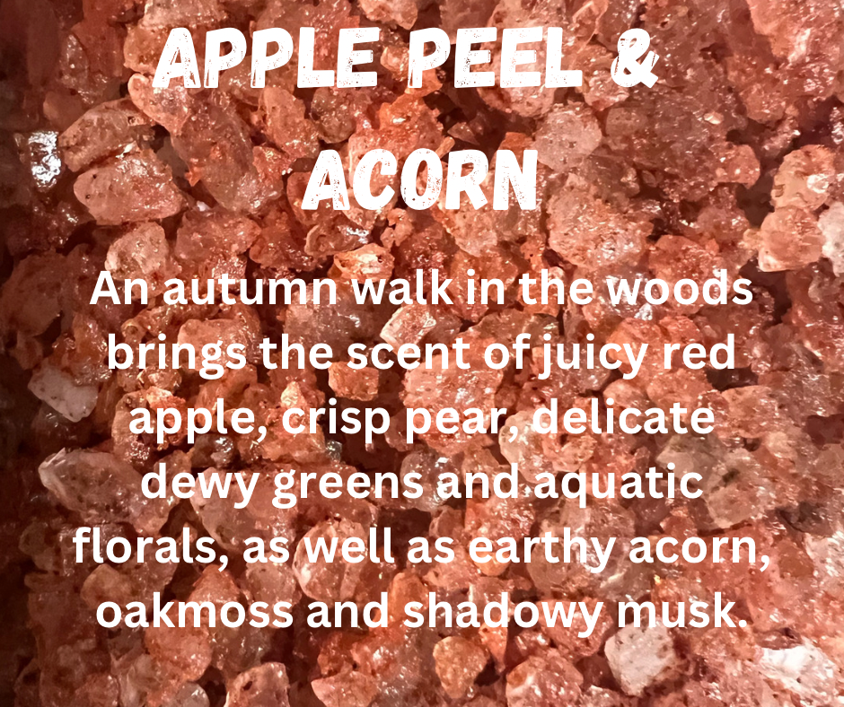 Apple Peel & Acorn Salt Sizzlers