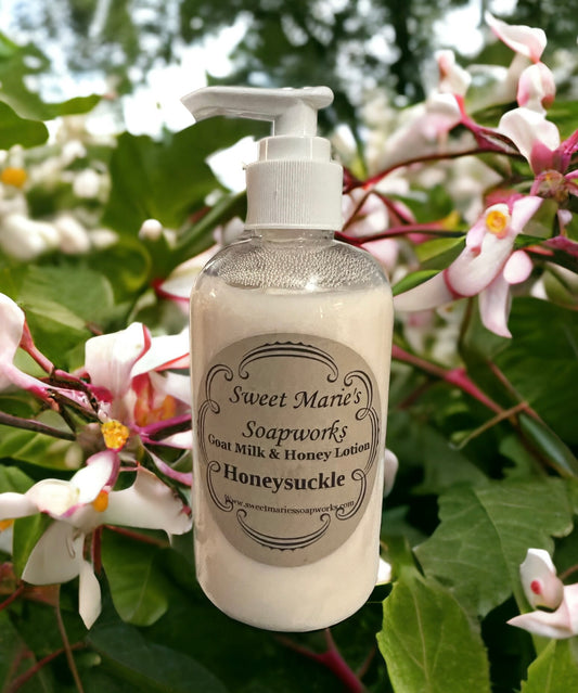 Honeysuckle Goat Milk Lotion (Large)