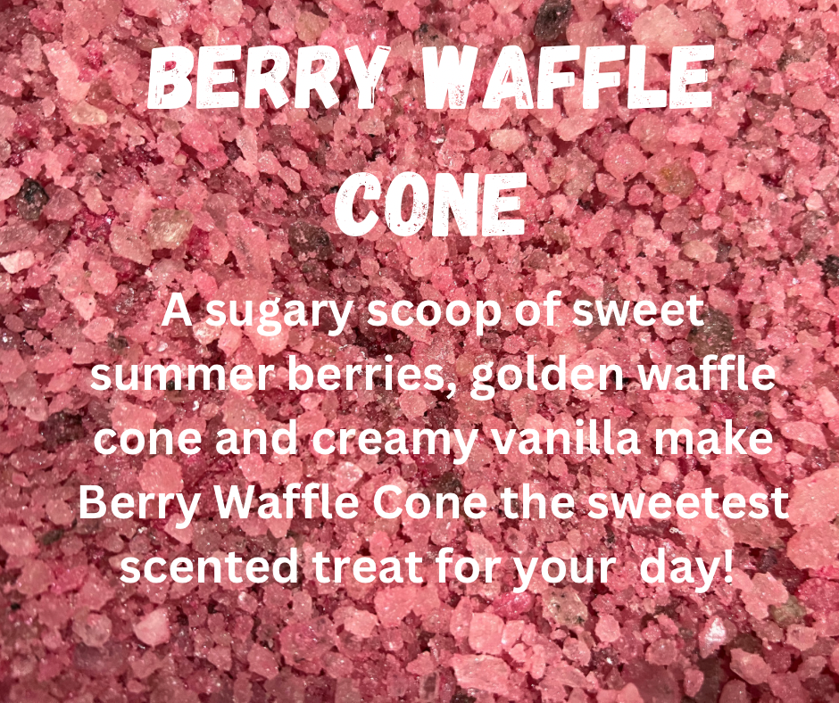 Berry Waffle Cone Salt Sizzlers