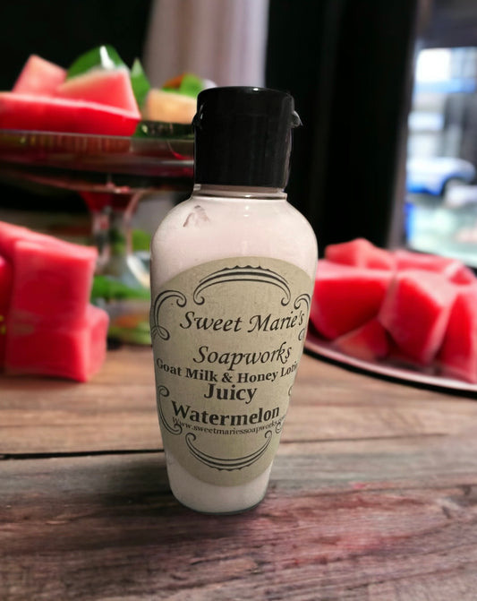 Juicy Watermelon Goat Milk Lotion (Small)