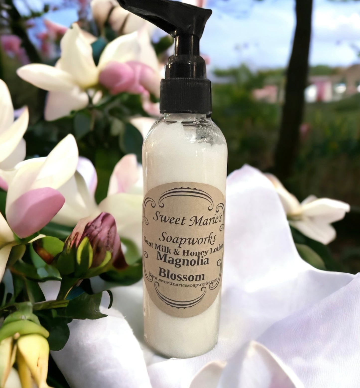 Magnolia Blossom Goat Milk Lotion (Med)