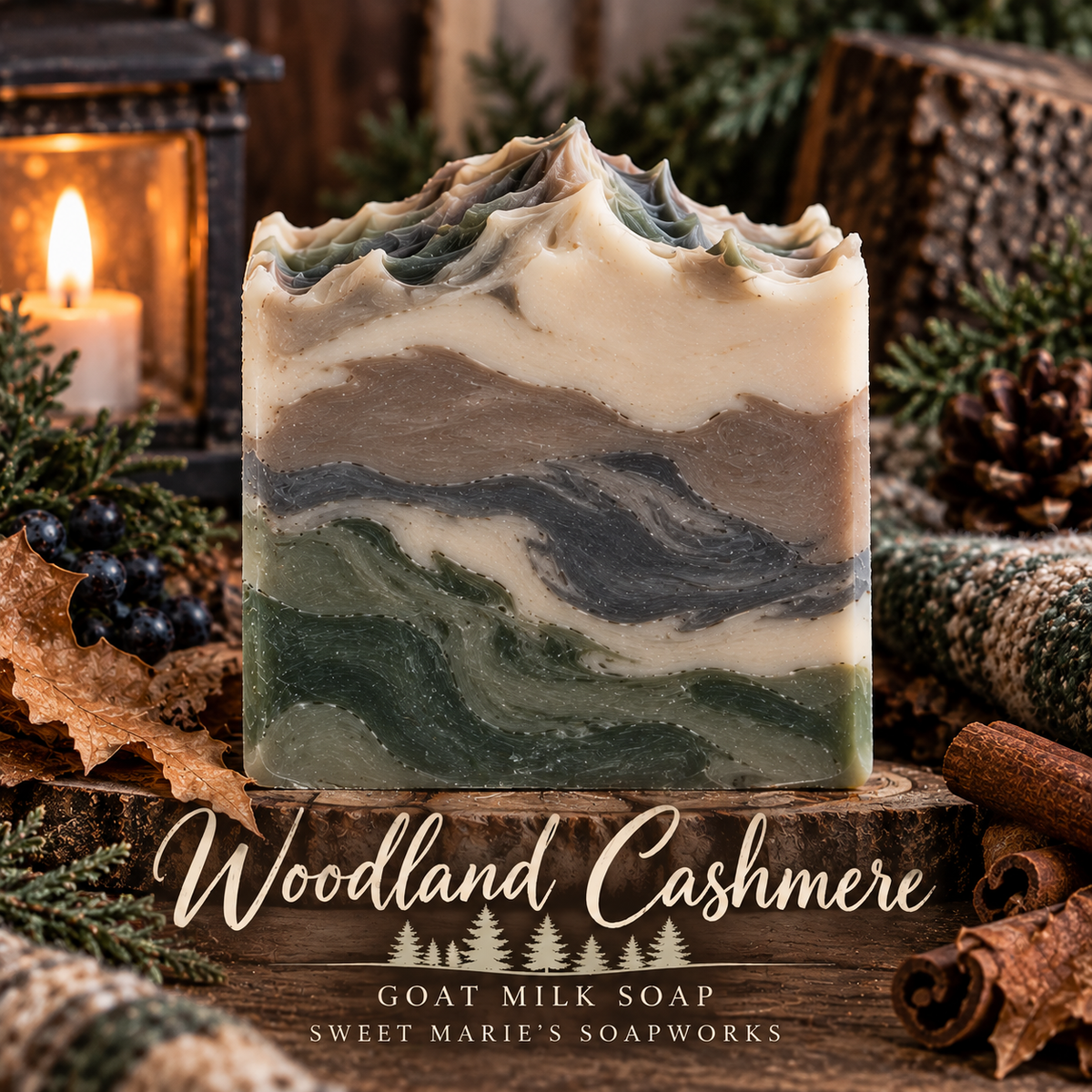 Woodland Cashmere Goat Milk Soap