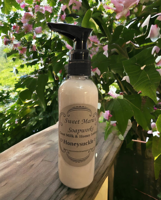 Honeysuckle Goat Milk Lotion (Med)