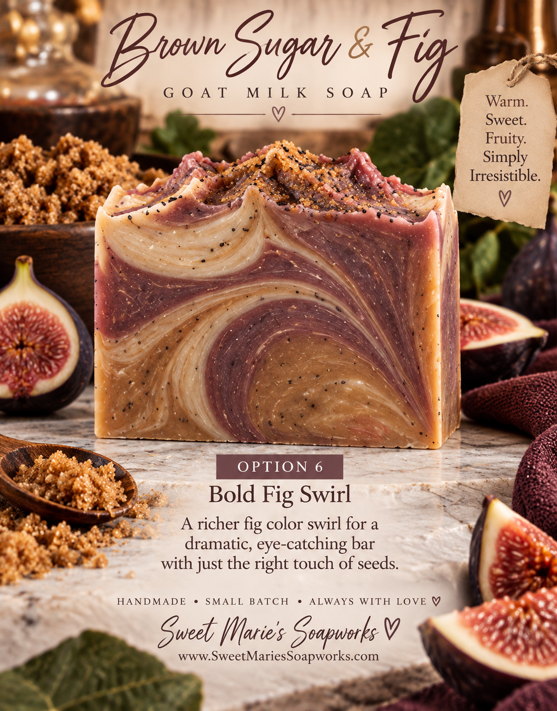 Brown Sugar & Fig Goat Milk Soap