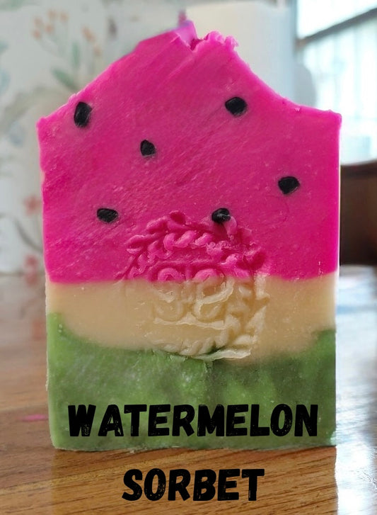 Watermelon Sorbet Goat Milk Soap