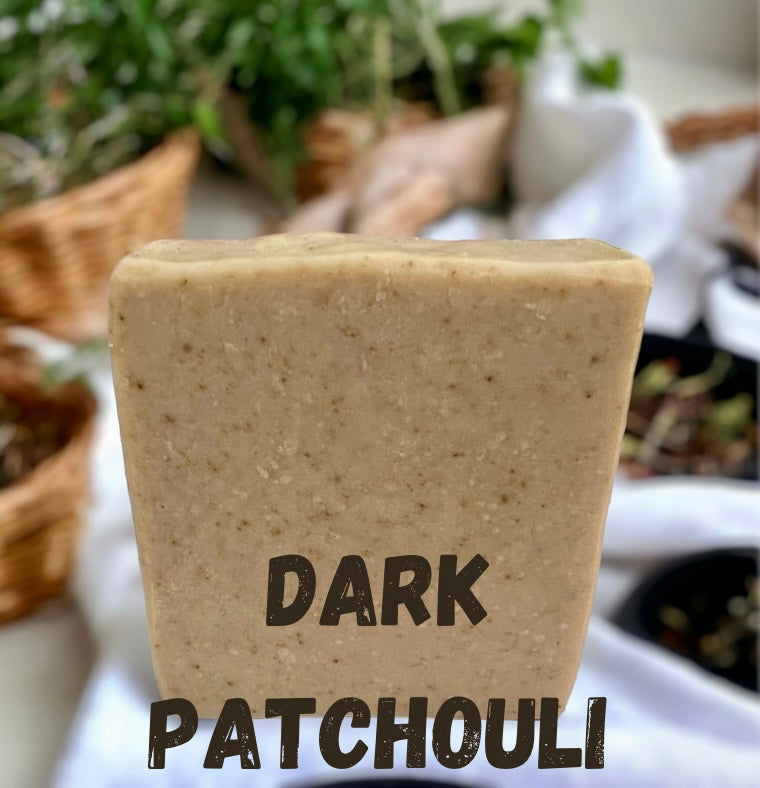 Dark Patchouli Goat Milk Soap