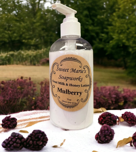 Mulberry Goat Milk Lotion (Large)