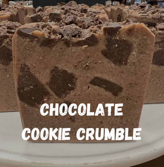 Chocolate Cookie Crumble Goat Milk Soap