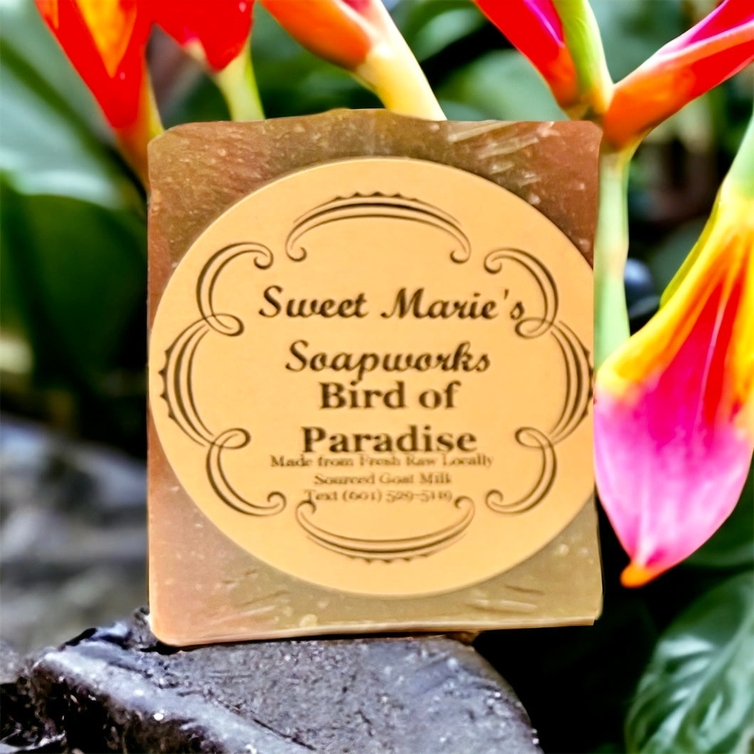 Bird of Paradise Goat Milk Soap