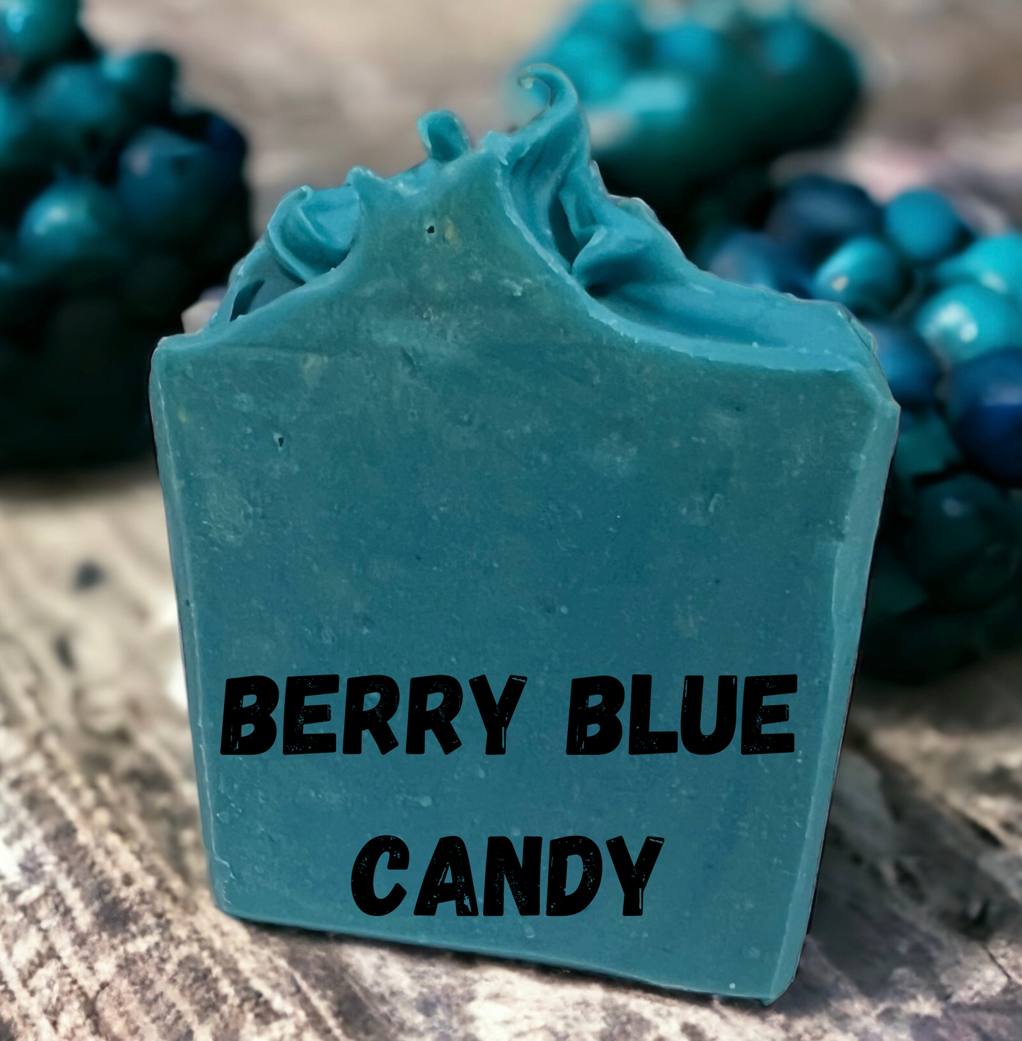 Berry Blue Candy Goat Milk Soap